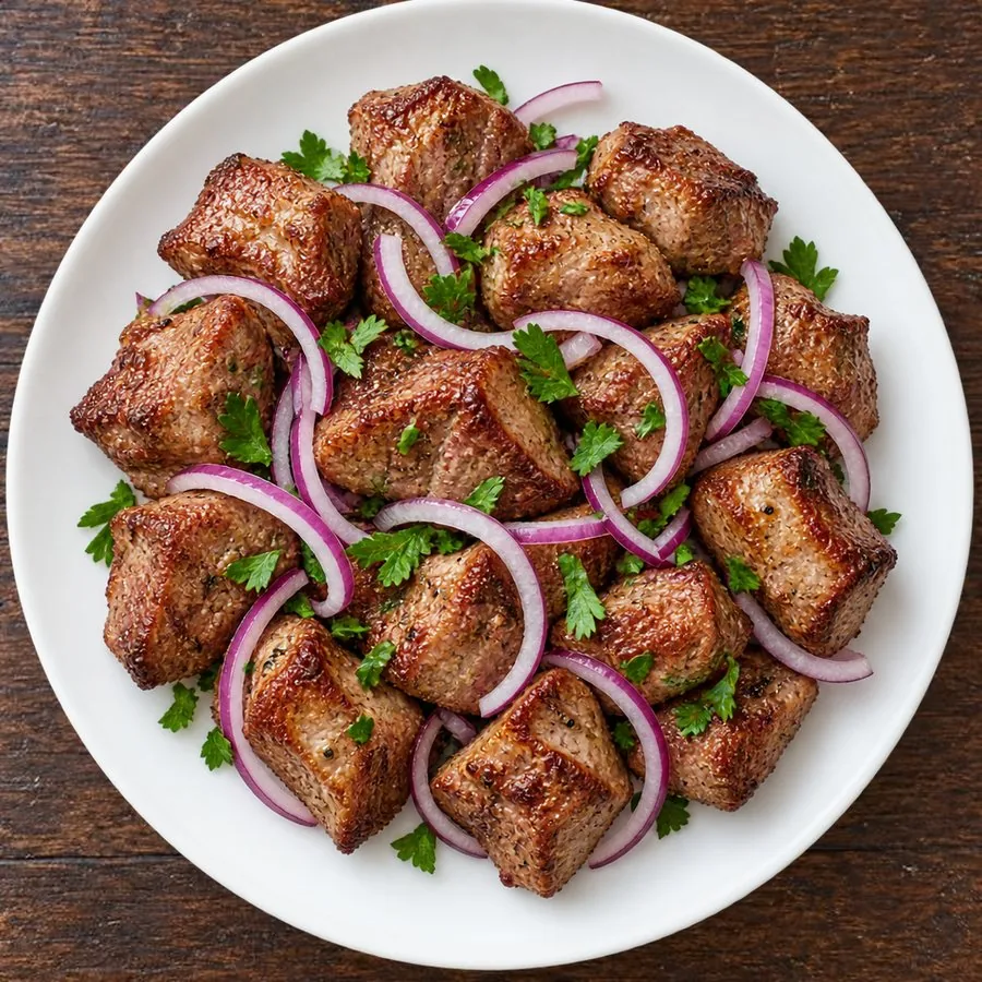 Баранина кусками и корейка на косточке